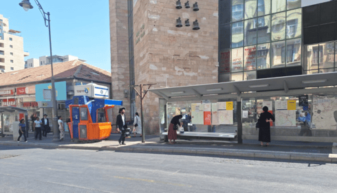 התחנה ריקה (צילום: אבישג זוהר) התחנה ריקה
