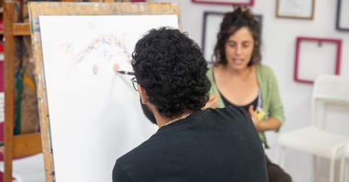 "היינו נפגשים" פרויקט יהודי ערבי בחממת לאמנות מקום