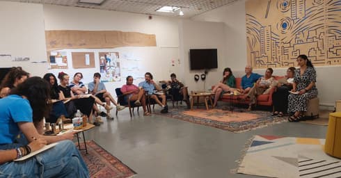 "היינו נפגשים" פרויקט יהודי ערבי בחממת לאמנות מקום
