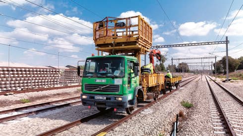 חישמול הרכבת (צילום: טל הפקות וידאו) חישמול הרכבת