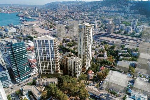 הפרויקט של קרסו בשכונת בת גלים (הדמיה: בר לוי אדריכלים ומתכנני ערים) הפרויקט של קרסו בשכונת בת גלים