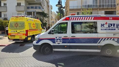 מזירת האירוע הטראגי ברחובות