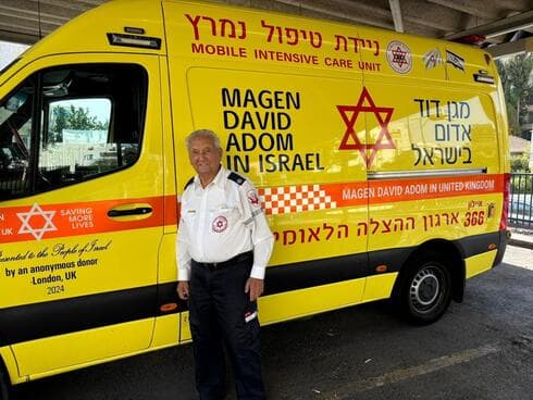 המתנדב הוותיק ביותר במגן דוד אדום - משה פולק בן ה-91