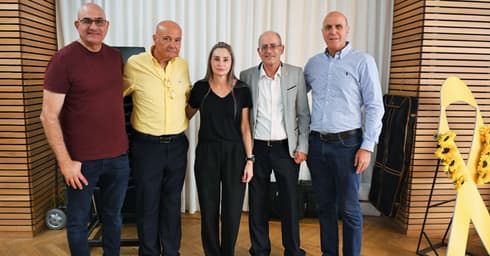 משפחתה של חדוה שפיגל ז"ל בעיריית חיפה