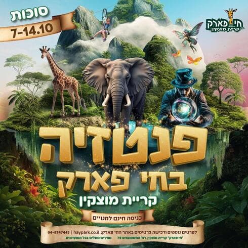 אירועי סוכות בקרית מוצקין (צילום: באדיבות העירייה) אירועי סוכות בקרית מוצקין