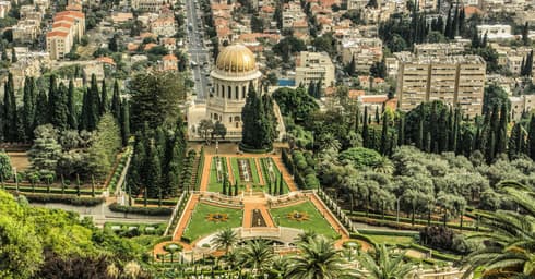 מקדש הבהאים חיפה