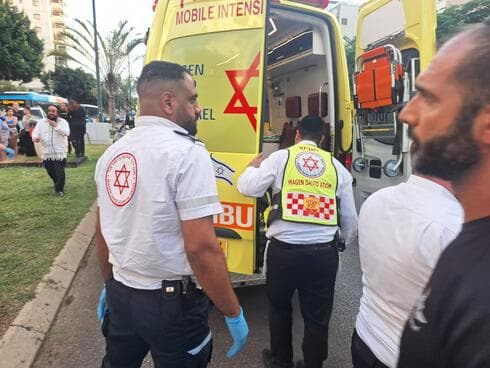 תיעוד מהתאונה בנתניה 