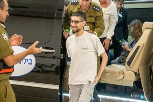 אביתר דוד בשחרור (צילום: גיא אנטונובסקי, לע"מ) אביתר דוד בשחרור