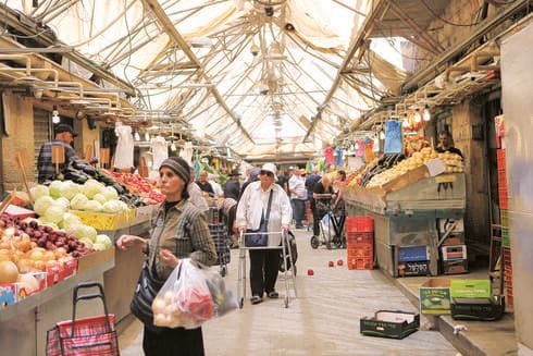 טעמים וריחות בשוק מחנה יהודה בירושלים