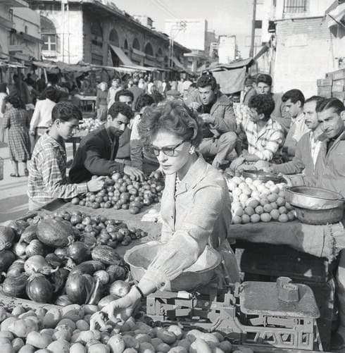שוק הכרמל ב- 1960. שוק עם היסטוריה 