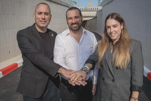 חנוכת שיקוע מפרץ שלמה בחולון (צילום: עיריית חולון ) חנוכת שיקוע מפרץ שלמה בחולון