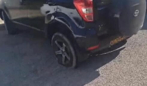 ונדליזם בקרית שמואל (צילום: שימוש לפי סעיף 27א' לחוק זכויות יוצרים) ונדליזם בקרית שמואל