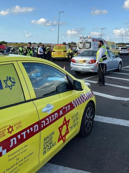 זירת התאונה