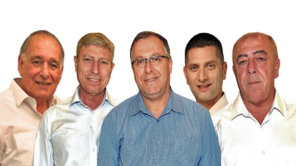 חייבים לפעול יחד למען עתיד המטרופולין. ראשי ערים מפרץ חיפה (צילום: נחום סגל, מיכה בריקמן, ראובן כהן) חייבים לפעול יחד למען עתיד המטרופולין. ראשי ערים מפרץ חיפה