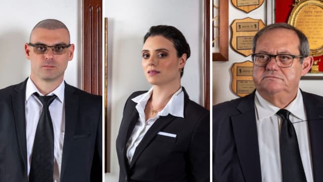 עורכי הדין זיו גלעד ורינת גלעד פרל ממשרד השופט בדימוס משה גלעד (צילום: פרטי) עורכי הדין זיו גלעד ורינת גלעד פרל ממשרד השופט בדימוס משה גלעד
