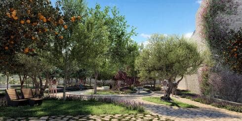 הדמיית הפרויקט (הדמייה: באדיבות חברת עדן) הדמיית הפרויקט
