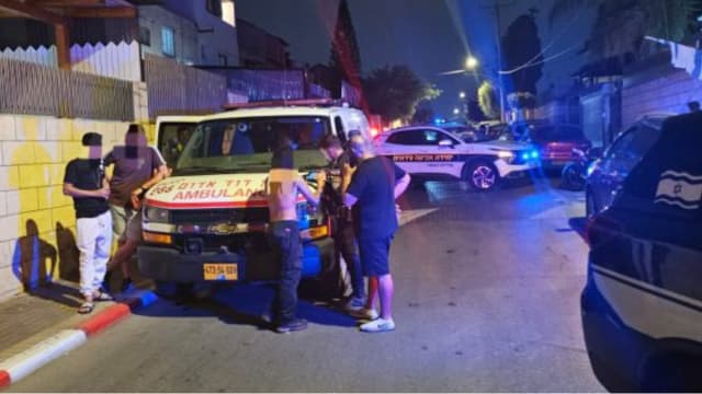 זירת הדקירה ברעננה זירת הדקירה ברעננה