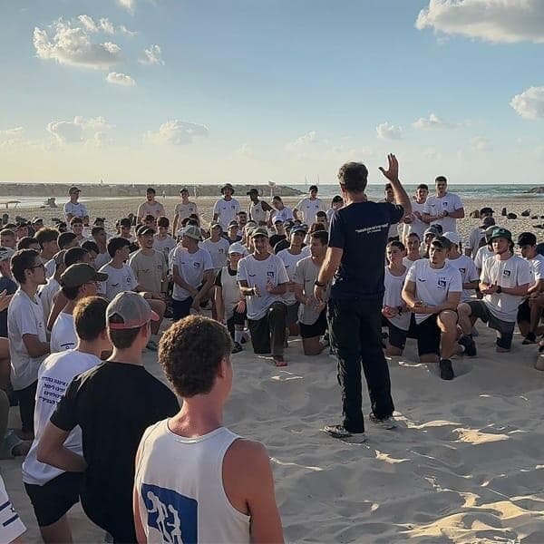 הכנה לצה"ל בחופי הרצליה (צילום: יובל עילם) הכנה לצה"ל בחופי הרצליה