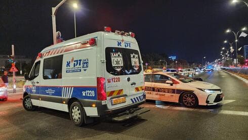 מזירת התאונה הקטלנית ליד הסינמה סיטי