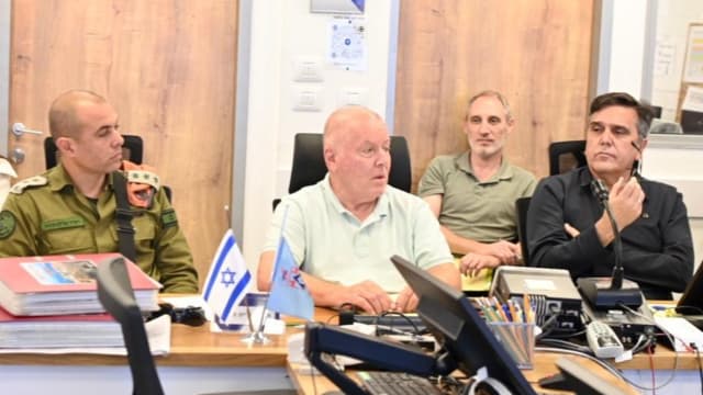 תרגיל מוכנות עיריית חיפה בסוף השבוע (צילום: ראובן כהן עיריית חיפה) תרגיל מוכנות עיריית חיפה בסוף השבוע