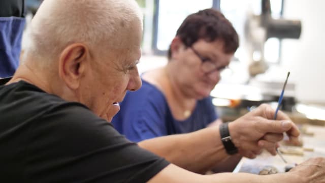 פעילות בעמותת אקים חיפה (צילום: אקים חיפה) פעילות בעמותת אקים חיפה