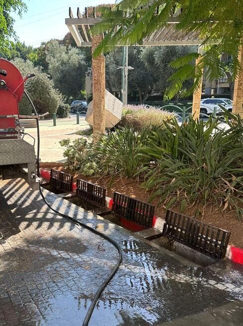 ברחובות מתכוננים לחורף (צילום: עיריית רחובות) ברחובות מתכוננים לחורף