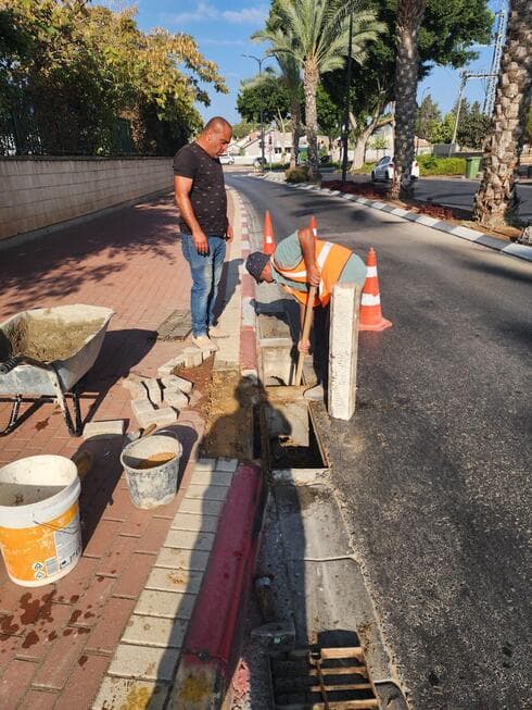 ברחובות מתכוננים לחורף (צילום: עיריית רחובות) ברחובות מתכוננים לחורף