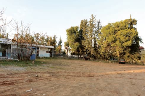 השטח שיועד להקמת קרית החינוך השטח שיועד להקמת קרית החינוך