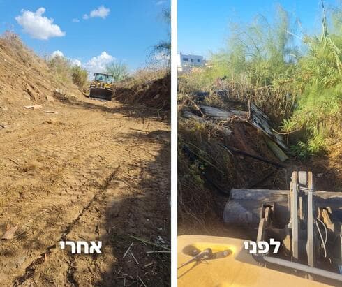 ברחובות מתכוננים לחורף (צילום: עיריית רחובות) ברחובות מתכוננים לחורף