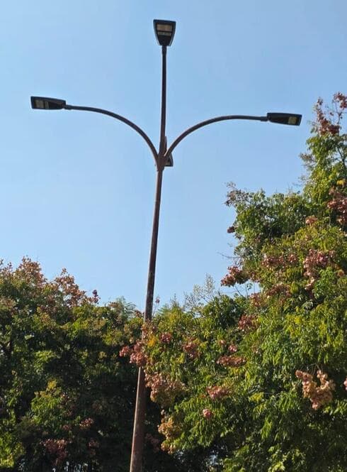תאורה חדשה בשכונת הפרחים במודיעין