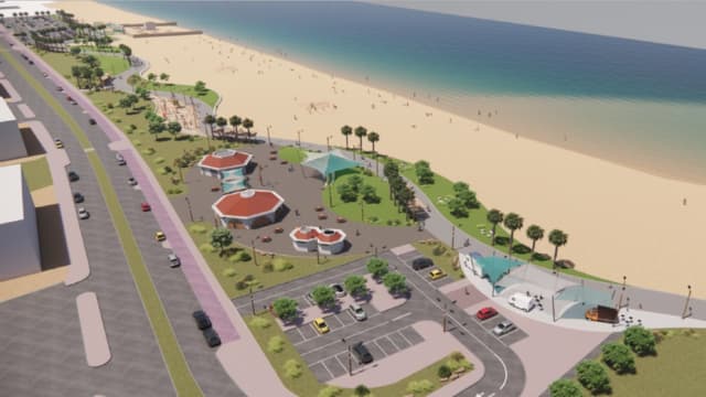 חוף קרית חיים החדש המתוכנן (הדמיות: אופיר זאבי אדריכלים) חוף קרית חיים החדש המתוכנן