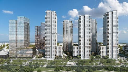 מתחם UPTOWN החדש בקריית ביאליק (הדמיה: סטודיו 84) מתחם UPTOWN החדש בקריית ביאליק