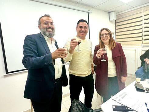 קארין ברגינסקי ואלדד גדסי עם גולן ביטון קארין ברגינסקי ואלדד גדסי עם גולן ביטון