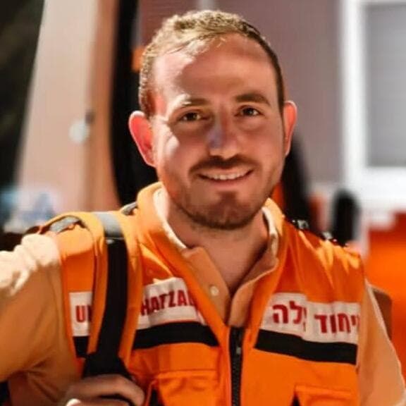חמי ארלנגר ז"ל (צילום: דוברות איחוד הצלה) חמי ארלנגר ז"ל
