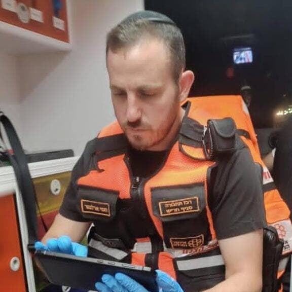 חמי ארלנגר ז"ל (צילום: דוברות איחוד הצלה) חמי ארלנגר ז"ל