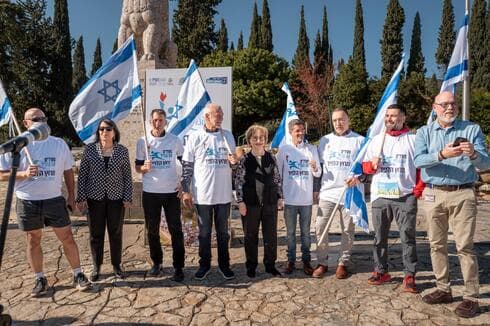 אירוע ציוני מרגש (צילום: תומס סולינסקי) מרוץ הלפיד ההיסטורי