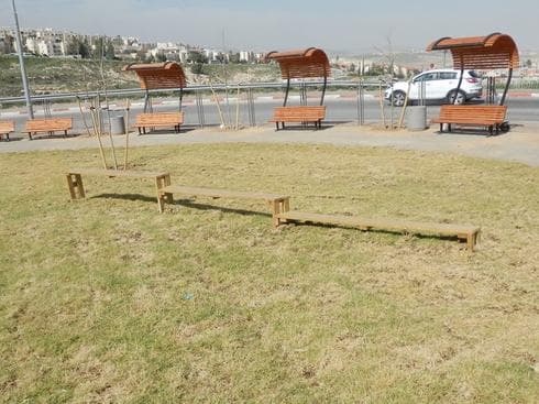 גינת כלבים. צילום: מתוך עמוד הפייסבוק של רובע צפון- עיריית ירושלים