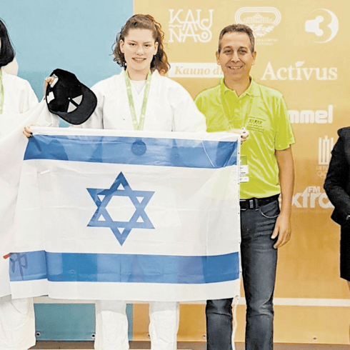 מיה קוגן. "התרגשתי לעמוד על הפודיום" 