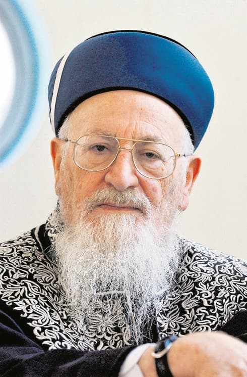 הרב אליהו ז"ל. צילום: ראובן שורץ הרב אליהו ז"ל. צילום: ראובן שורץ