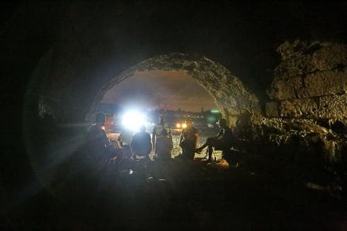 בדיקת אלכוהול בחוף בקיסריה (צילום: איתמר רותם) בדיקת אלכוהול בחוף בקיסריה (צילום: איתמר רותם)