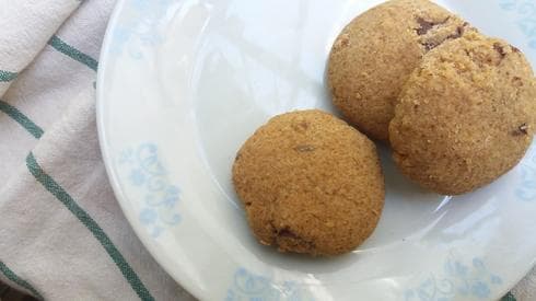 עוגיות חמאת בוטנים ושוקולד. צילום: מאשה עוגיות חמאת בוטנים ושוקולד. צילום: מאשה