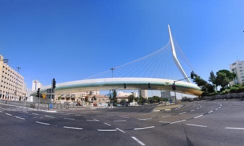 גשר המיתרים. צילום: יואב פרידלנדר