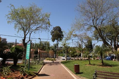 על שם שלושת הנשים. שכונת גן רש"ל | צילום: אבי מועלם