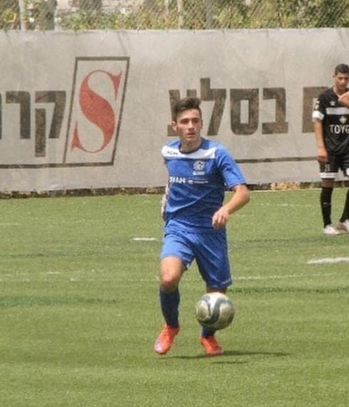 "אנחנו קבוצה עם אופי, האמנתי שנוכל להשוות", תומר בנבנישתי בפעולה. צילום: פרטי