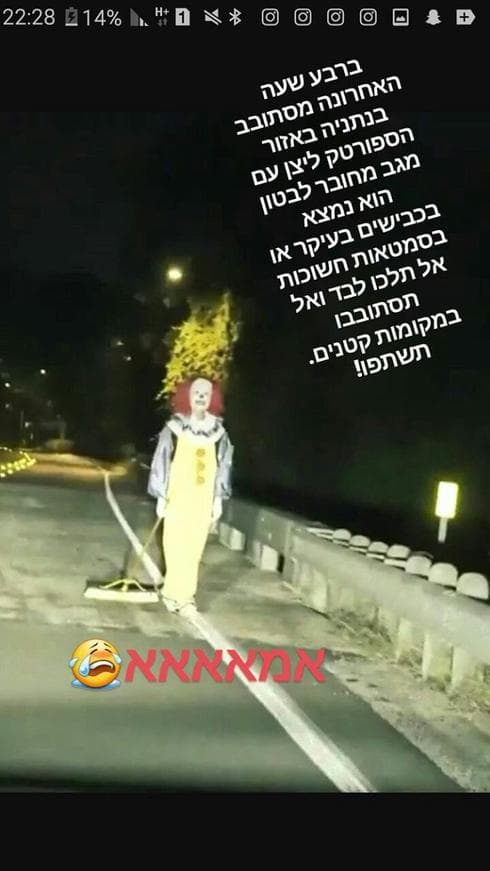  ליצן בקריית השרון נתניה