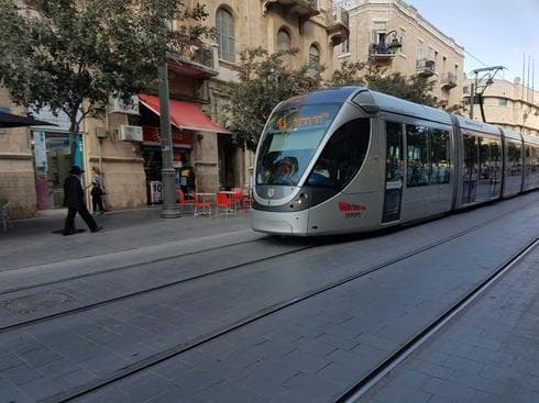הרכבת הקלה. צילום: אדווה חולי