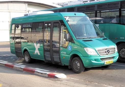 מיניבוס אגד. אילוסטרציה: אגד