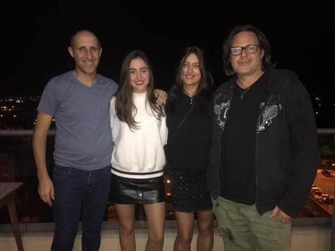 משפחת קקון גל שריג- משמאל  (צילום: אישי)