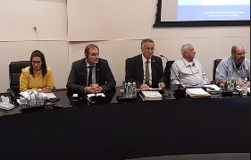 ישיבת מועצת העיר, אמש | צילום: עיריית הרצליה