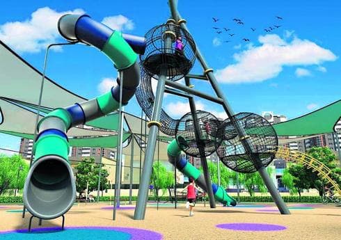 ישתרע על פני כ-7 דונם. הדמיה: חברת אלו את ניצן